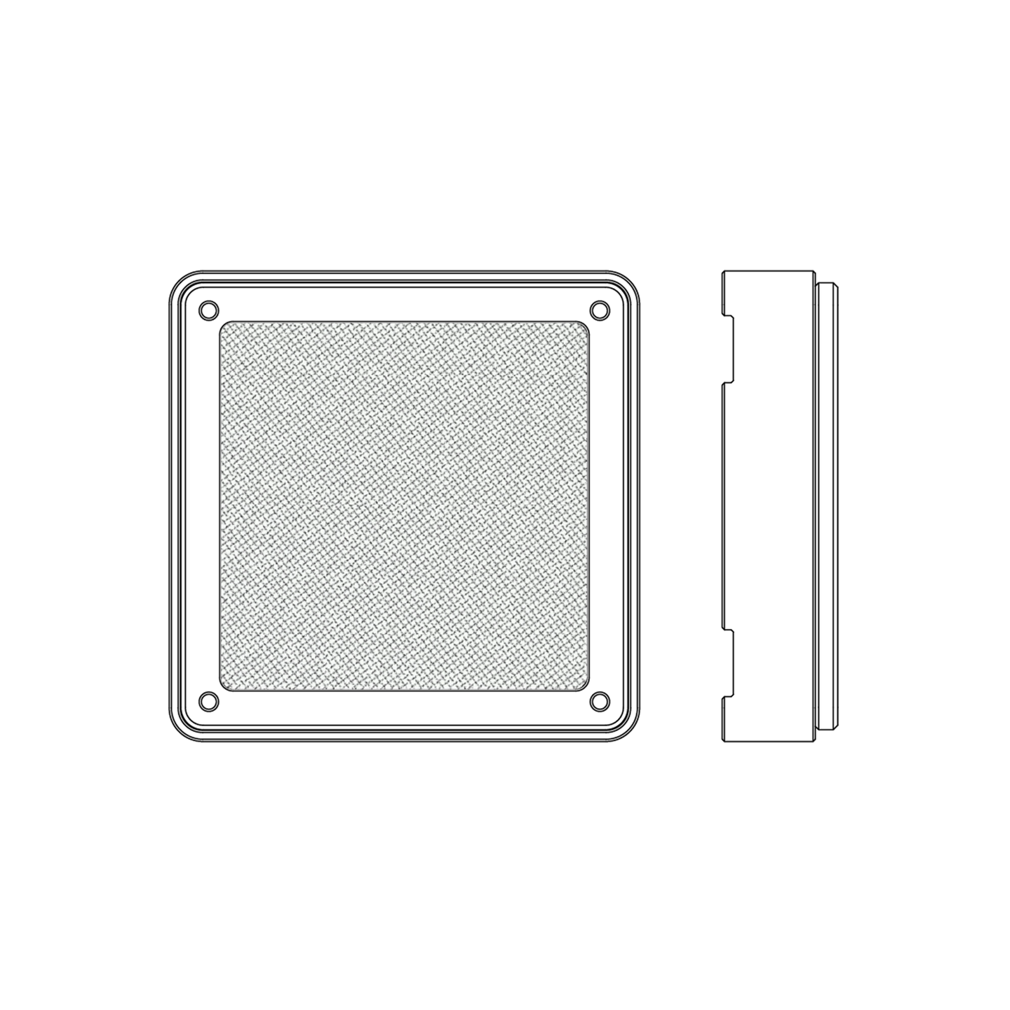 120mm Fan Shroud & Outer Cover
