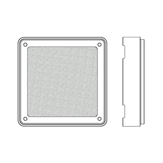 140mm Fan Shroud & Outer Cover