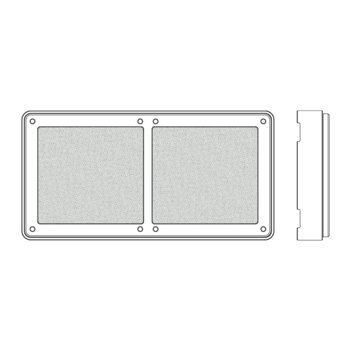 280mm Fan Shroud & Outer Cover